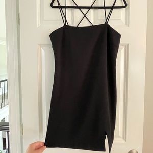 Zara M black dress